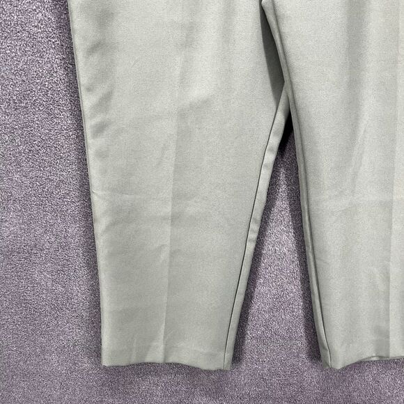 Willow Pants womens Plus Size 2XL Green Wide Leg Pull on elastic waist - Picture 6 of 14